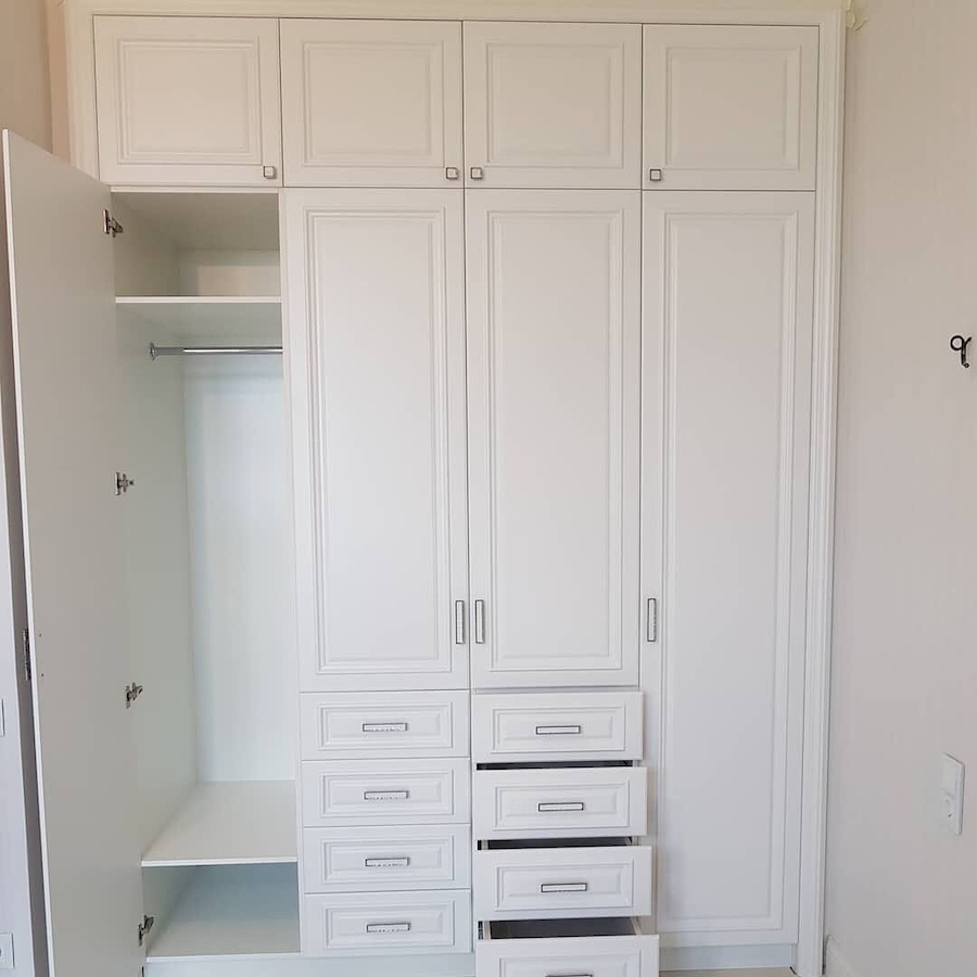 Встроенные шкафы-Встроенный шкаф на заказ «Модель 34»-фото4